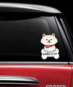 Car Sticker - bone cream