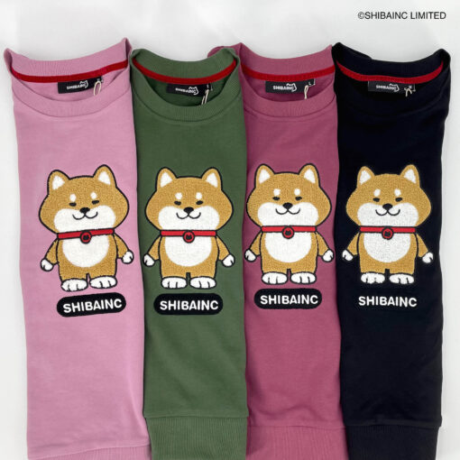 SHIBE full body, SHIBAINC Embroidery Long sleeves sweatshirt