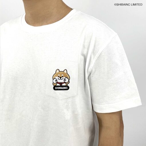 SHIBE "It's Alright!" Embroidery Pocket Tee