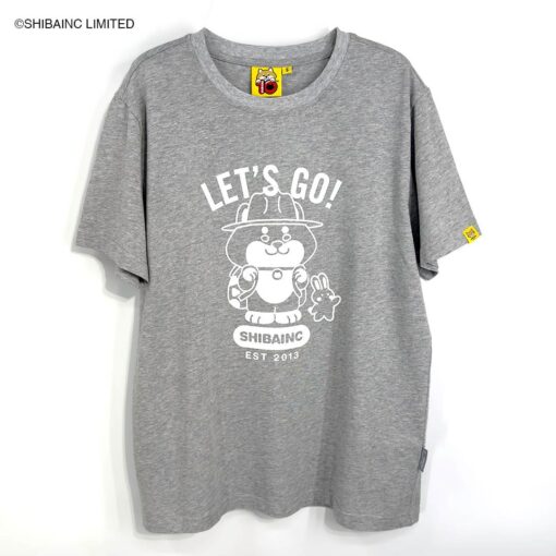 SHIBE with Bao the rabbit “LET’S GO!” Print Tee - Image 2