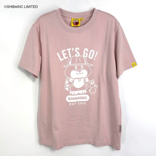 SHIBE with Bao the rabbit “LET’S GO!” Print Tee - Image 6