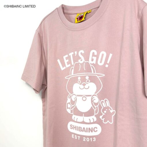 SHIBE with Bao the rabbit “LET’S GO!” Print Tee - Image 7