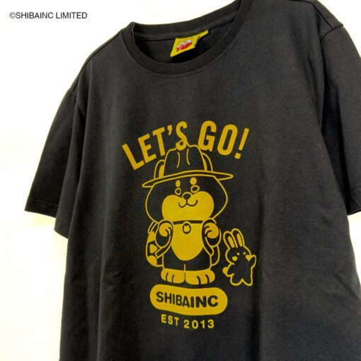 SHIBE with Bao the rabbit “LET’S GO!” Print Tee - Image 5