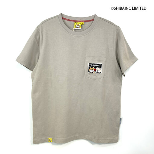 Embroidery SHIBE & DD graphic pocket tee - Image 3