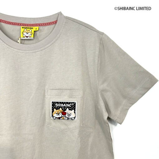 Embroidery SHIBE & DD graphic pocket tee - Image 2