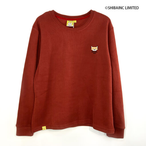 SHIBAINC Original Logo Embroidery Long Sleeve Sweater - Image 3