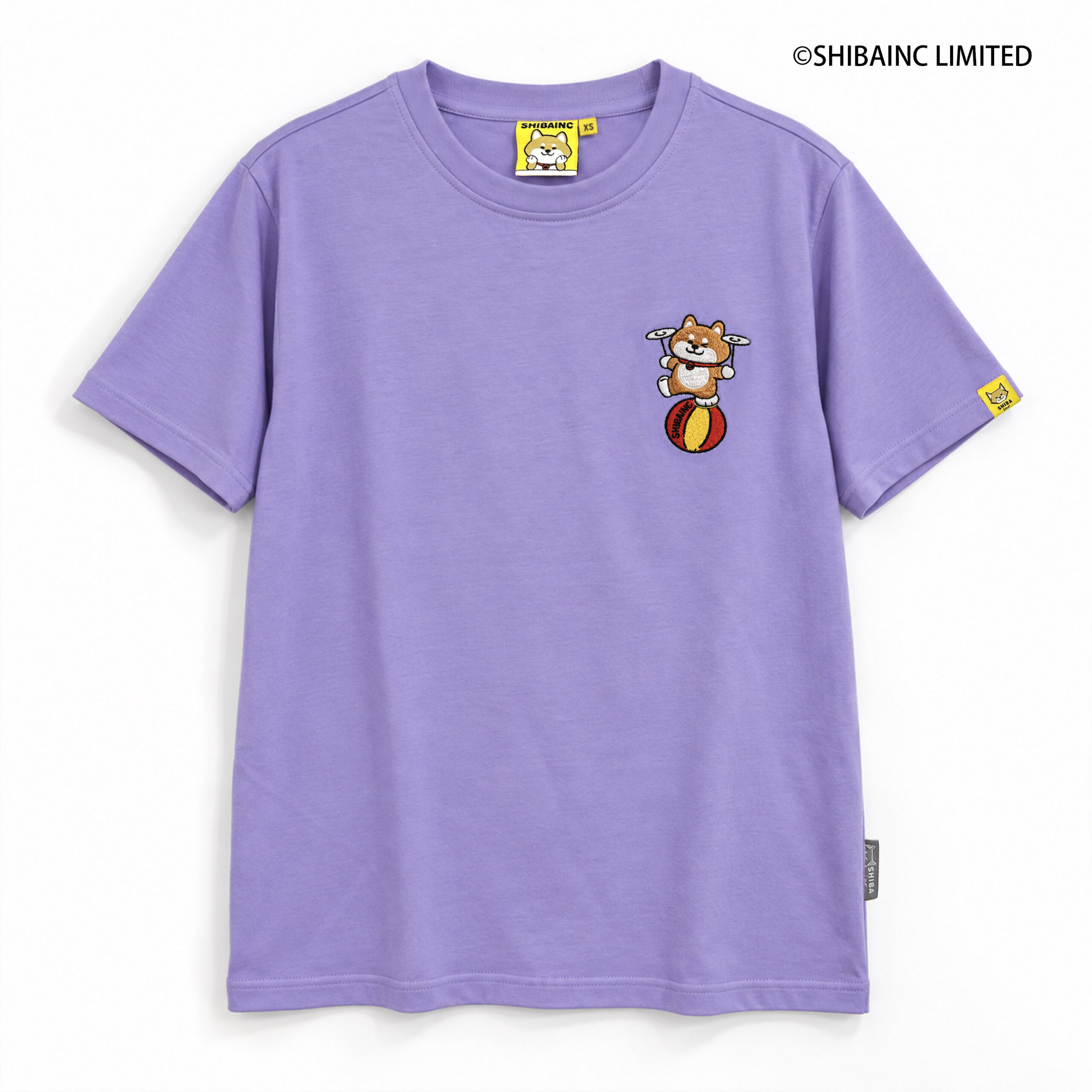 SHIBE Balancing Plate-Spinning Act embroidery graphic tee - Image 3
