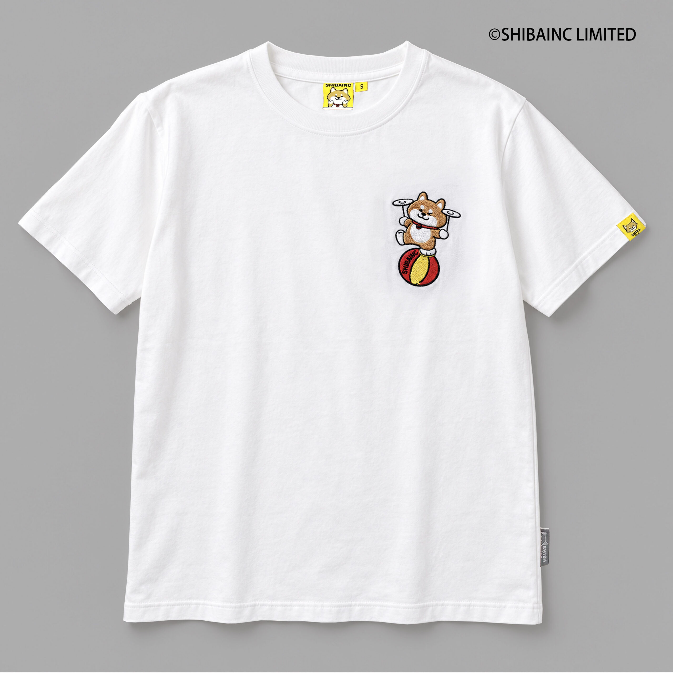 SHIBE Balancing Plate-Spinning Act embroidery graphic tee - Image 5
