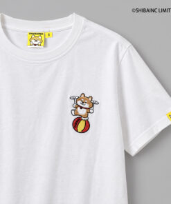 SHIBE Balancing Plate-Spinning Act embroidery graphic tee - Image 4