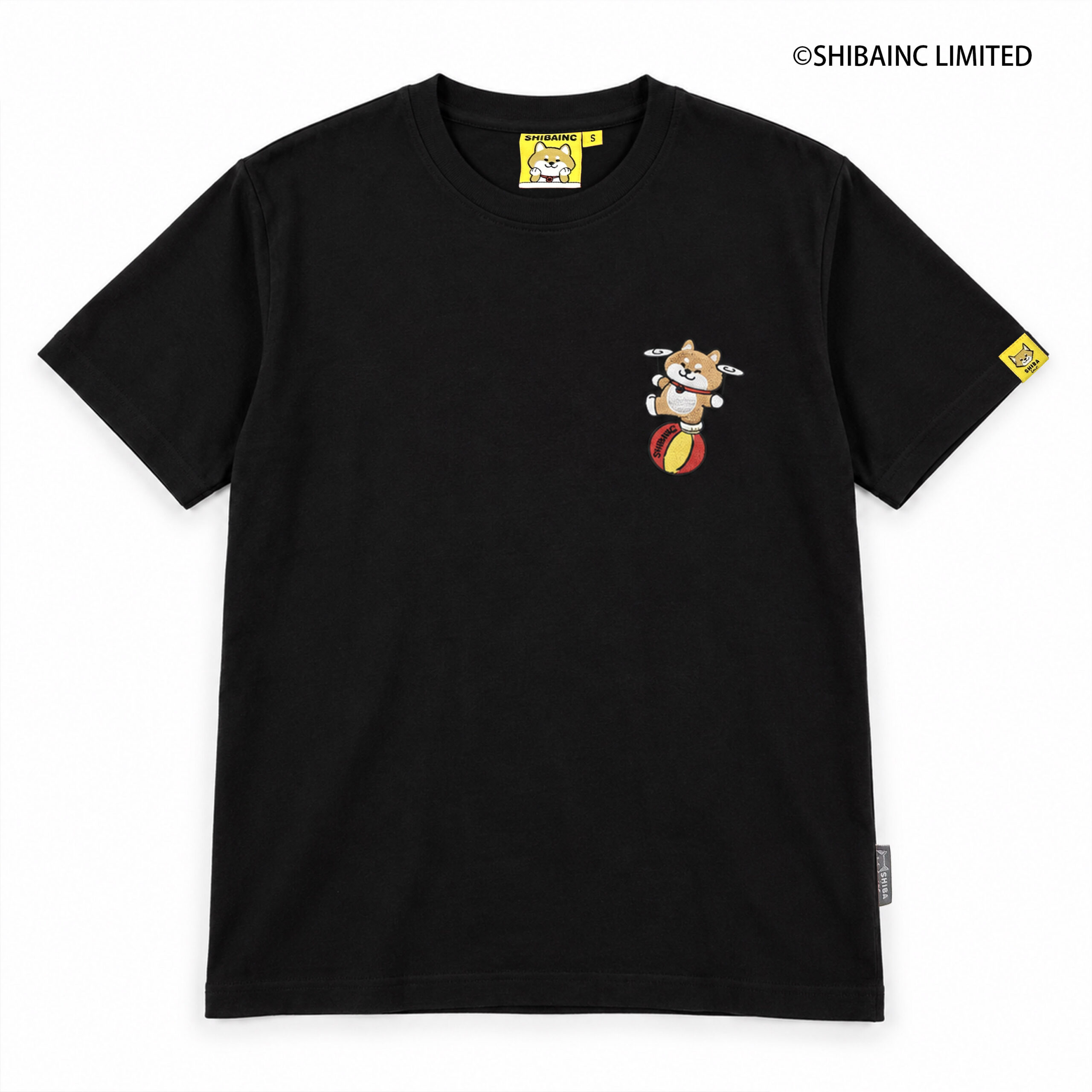 SHIBE Balancing Plate-Spinning Act embroidery graphic tee - Image 7