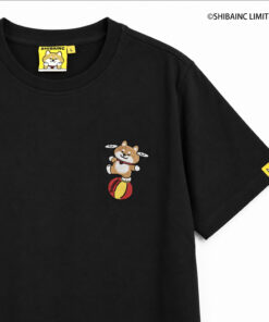 SHIBE Balancing Plate-Spinning Act embroidery graphic tee - Image 6
