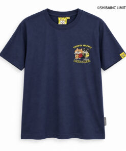 "TRAVEL HAPPY · LIVE FREE" SHIBE & BU embroidery graphic tee - Image 5