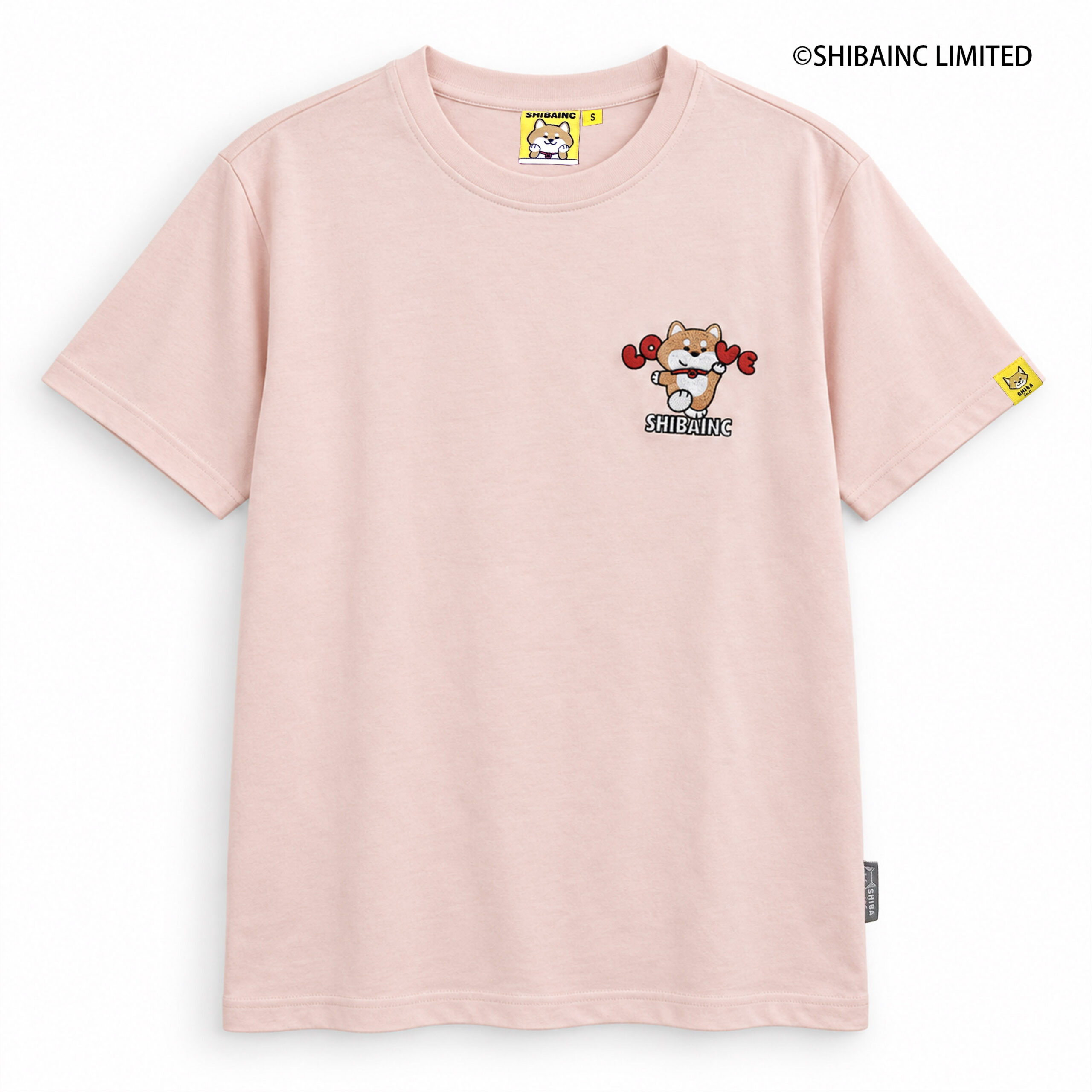 SHIBE "LOVE" embroidery graphic tee - Image 3