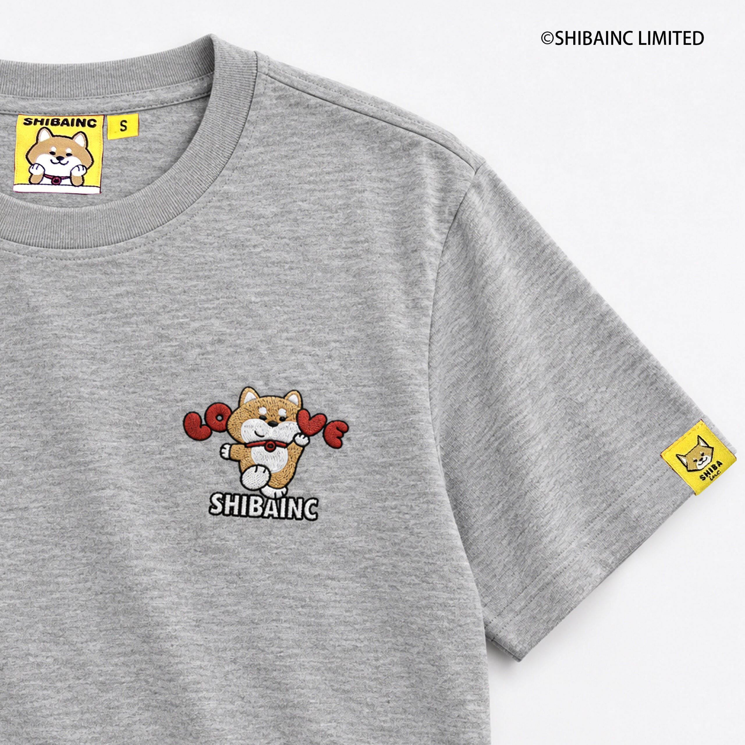 SHIBE "LOVE" embroidery graphic tee - Image 6