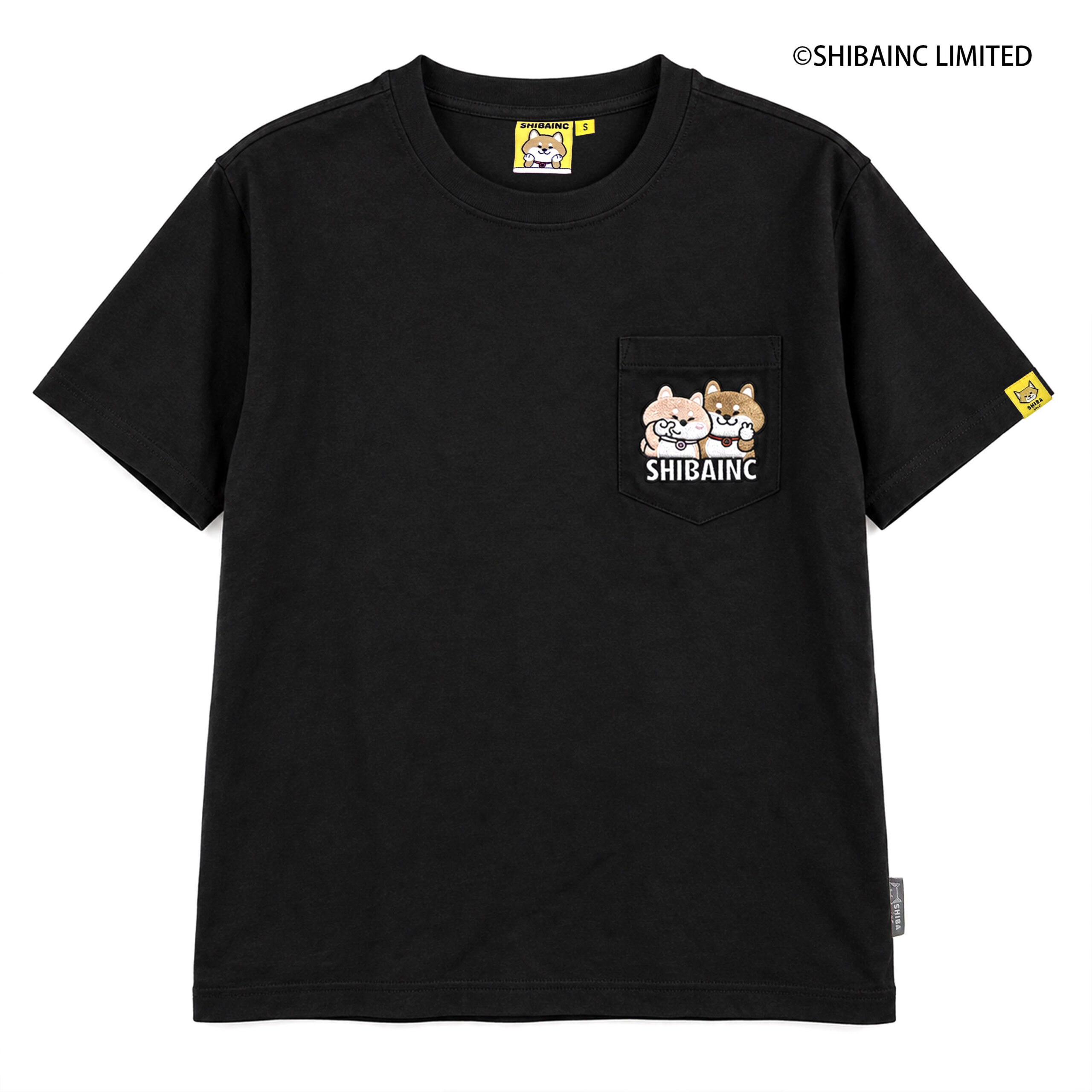 SHIBE & DD embroidery graphic pocket tee - Image 7