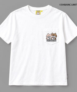 SHIBE & DD embroidery graphic pocket tee - Image 3