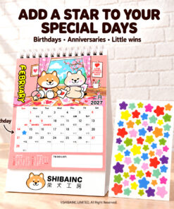 SHIBAINC 2027 Calendar - Happy Little Moment - Image 3